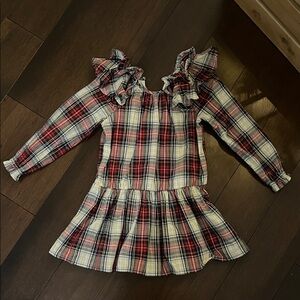 GAP Multicolor Plaid Toddler Dress